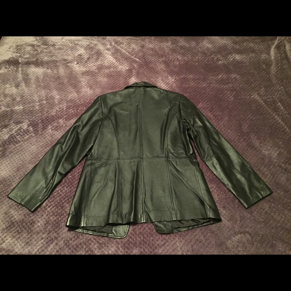 Tower Hill Collection Black Leather Jacket - Picture 5 of 5